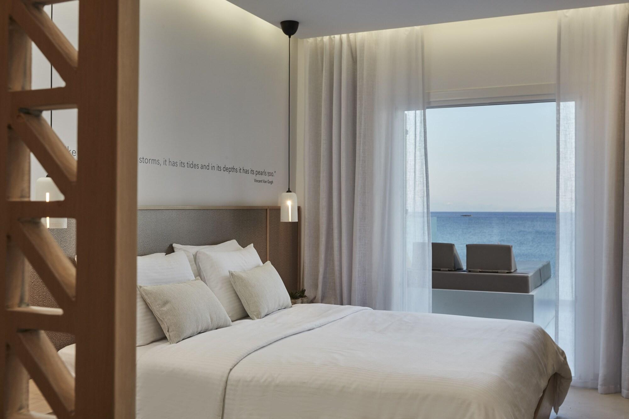 Mykonos Kosmoplaz Beach Resort Hotel Mykonos Town Екстер'єр фото