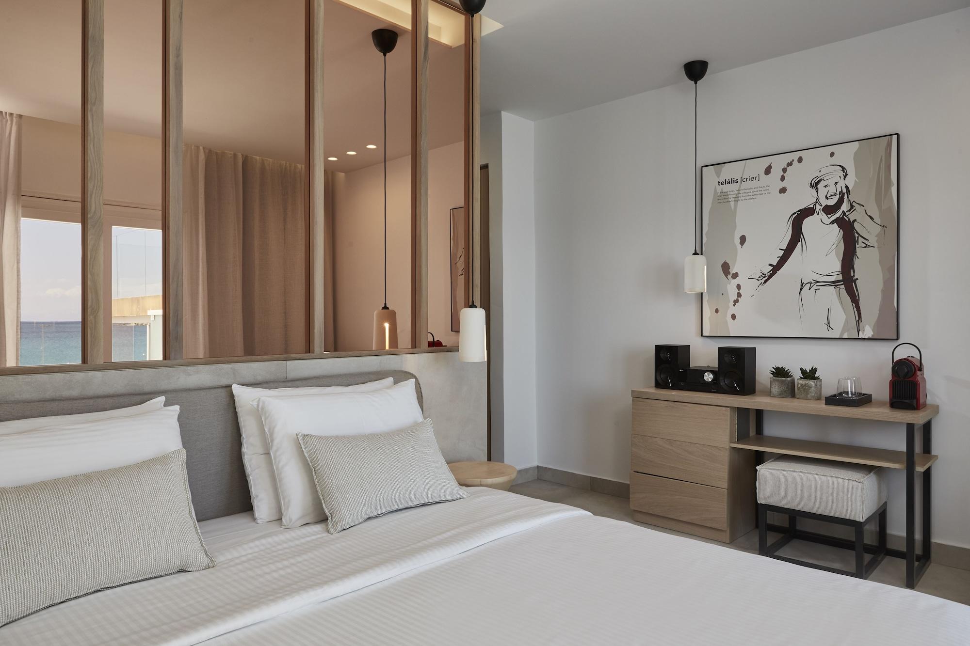 Mykonos Kosmoplaz Beach Resort Hotel Mykonos Town Екстер'єр фото