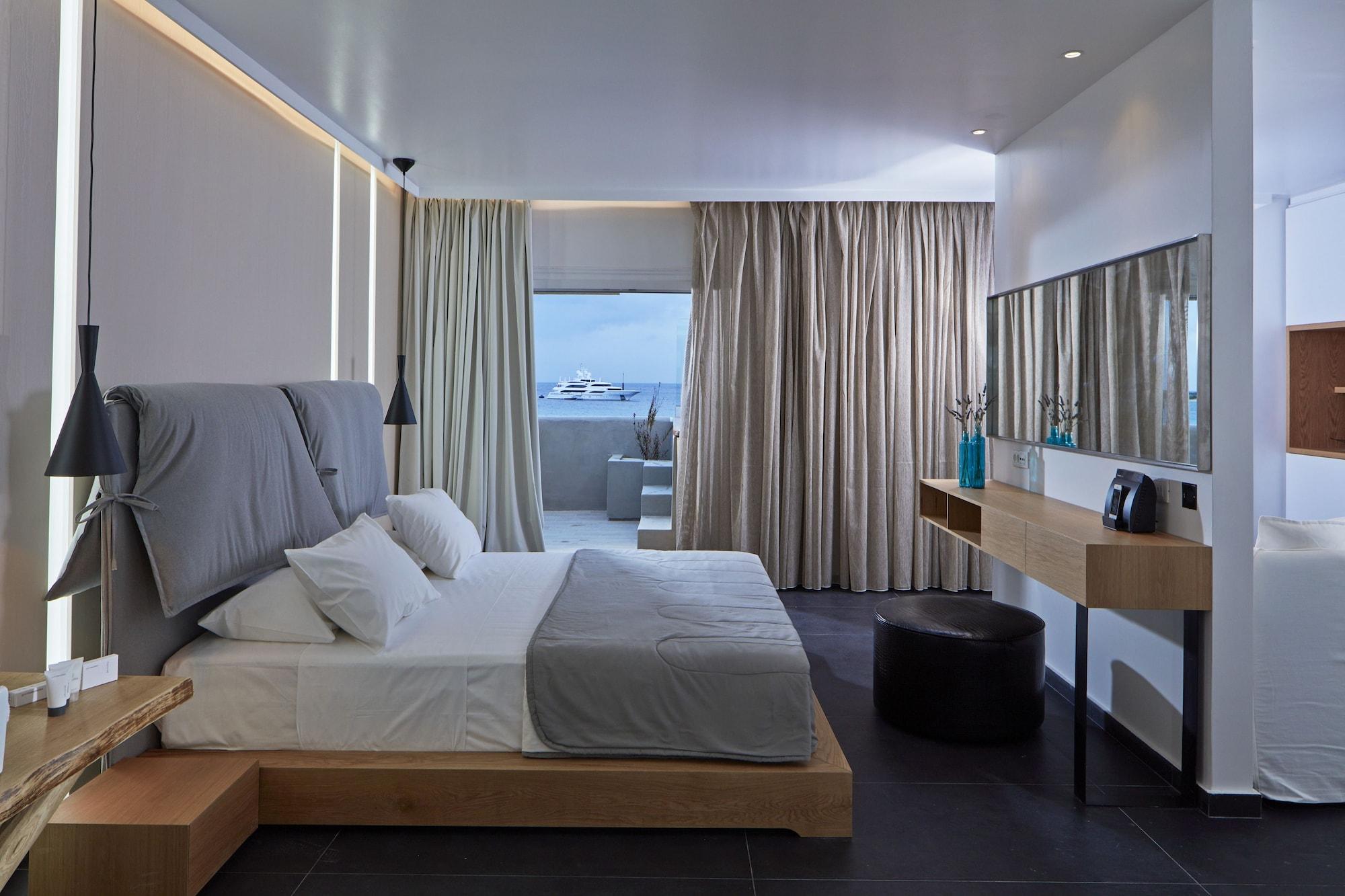 Mykonos Kosmoplaz Beach Resort Hotel Mykonos Town Екстер'єр фото